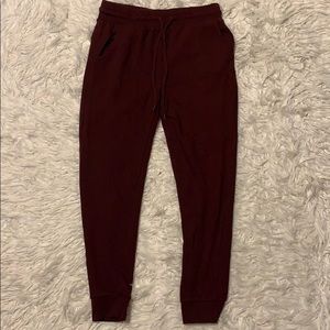Maroon Sweatpants